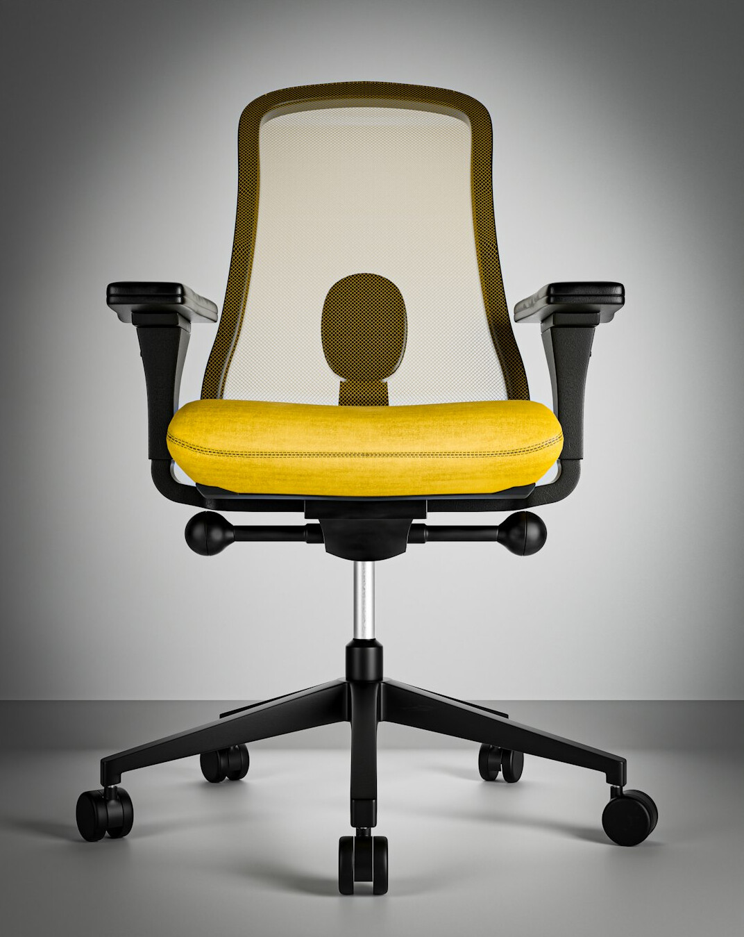 ergonomic office chair with lumbar support